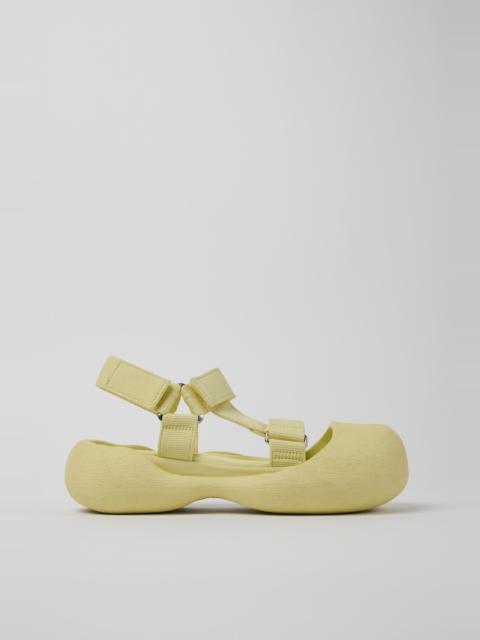 Yellow Recycled PET Sandals