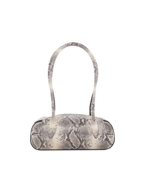 mini Oyster embossed-snakeskin shoulder bag