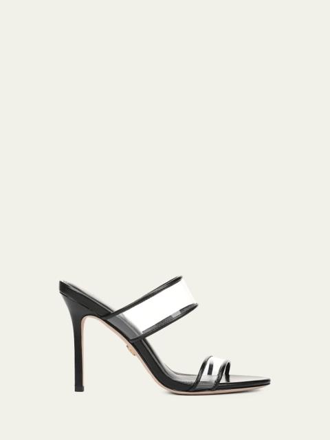 95mm Asha Leather Piping Jelly Sandals