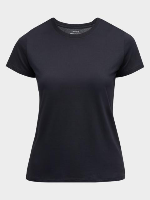 Essential Crewneck Pima Cotton Tee