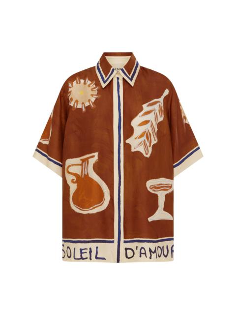 Soleil D'Amour Silk Shirt