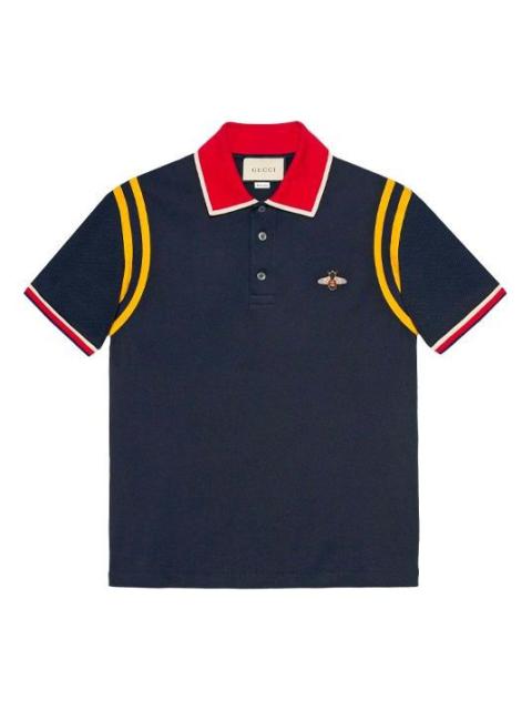 Gucci SS21 Polo shirt Bee 'Black' 500971-X9M37-4033