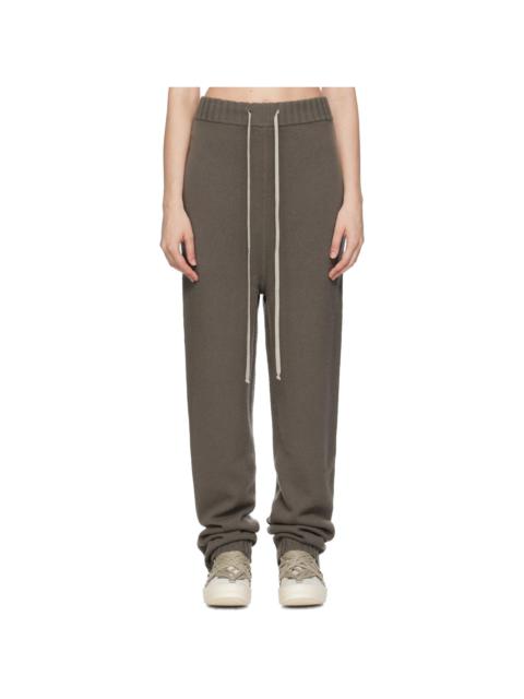 Gray Concordians Rasato Cashmere Knit Lounge Pants