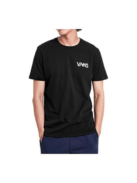 Men's Vans Skeleton Printing Short Sleeve Black VN0A4MLVBLK