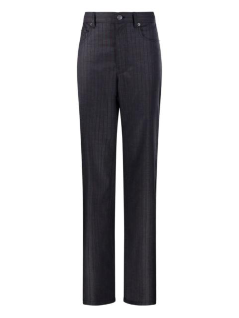 pinstripe trousers