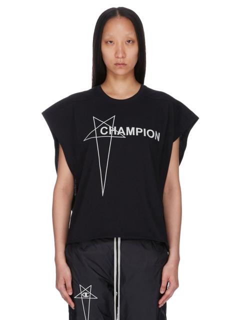 Black Champion Edition Micro Tatlin Tank Top