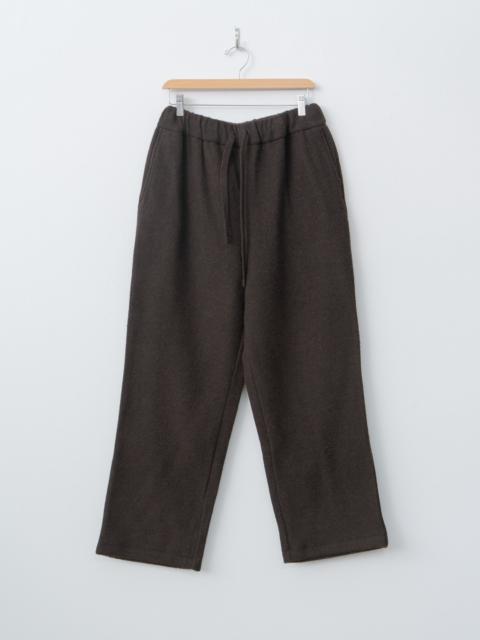 Wool Fleece Lounge Pants - Brown