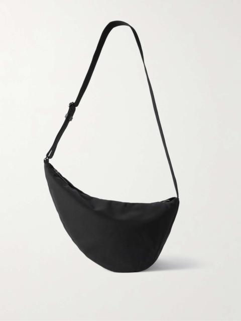 Slouchy Banana Two Leather-Trimmed Canvas Belt Bag