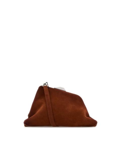 Day Off suede clutch bag