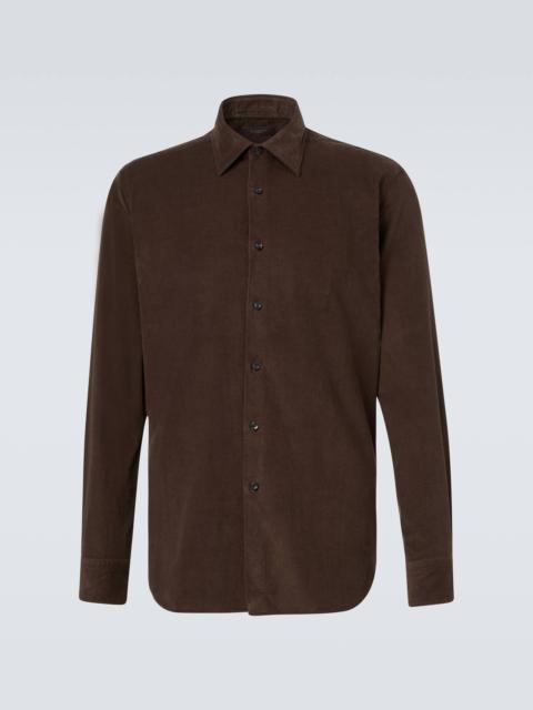 Cotton corduroy shirt