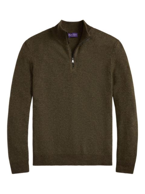 birdseye half-zip pullover