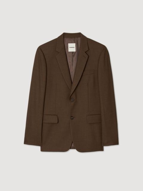 WOOL SUIT JACKET