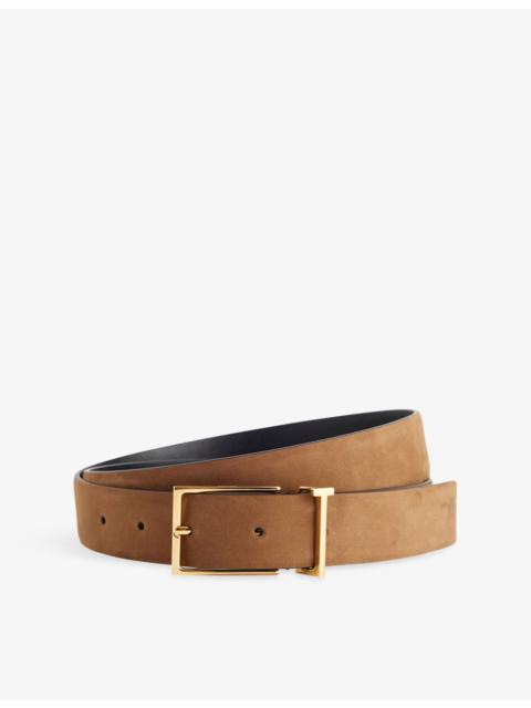 Buckle Suede Belt