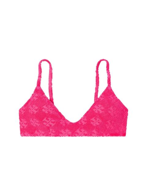 Terry bikini top