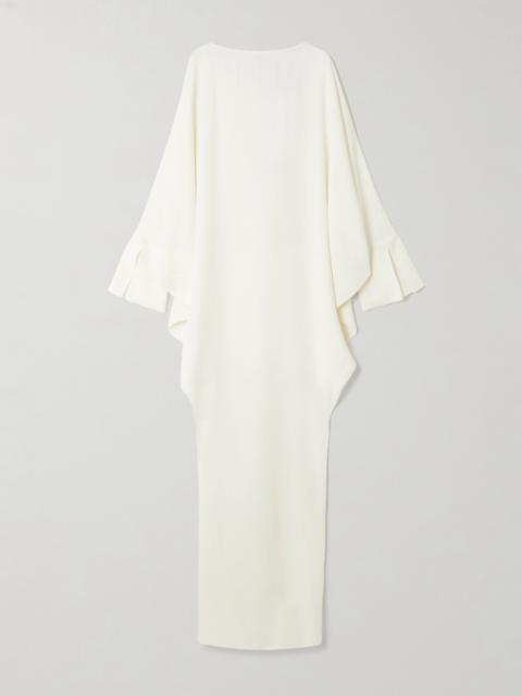 Truman Draped Crepe Gown