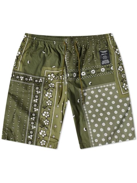 Neighborhood Bandana Chopped Short