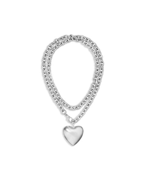 The Puffy Heart necklace