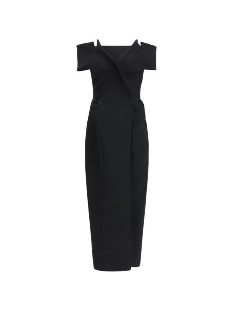 Gene off-shoulder midi dress