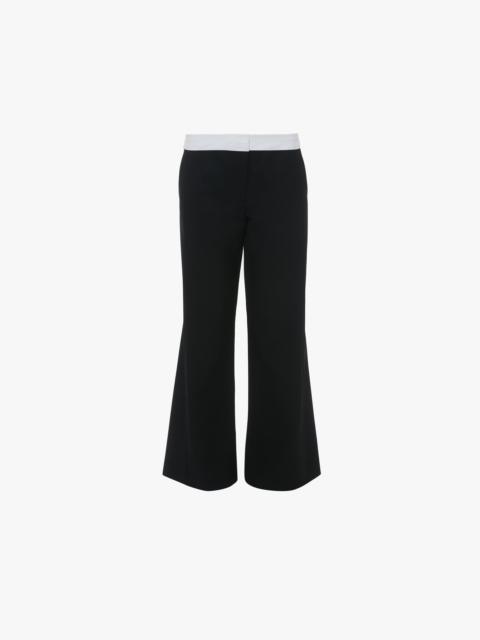 Side Panel Trouser In Black