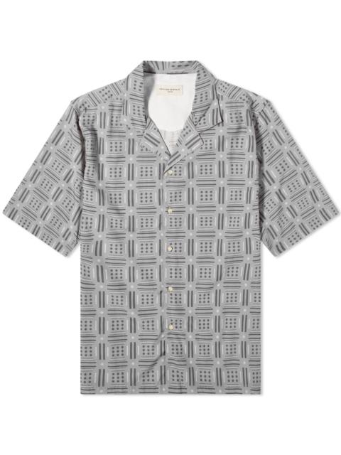 Officine Générale Eren Geomatric Print Vacation Shirt