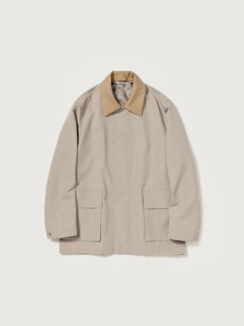WOOL MAX CANVAS BLOUSON