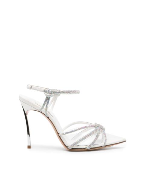 Blade C+C 100mm rhinestone-embellished pumps