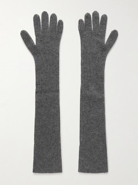 Jessie Ribbed Cashmere Gloves