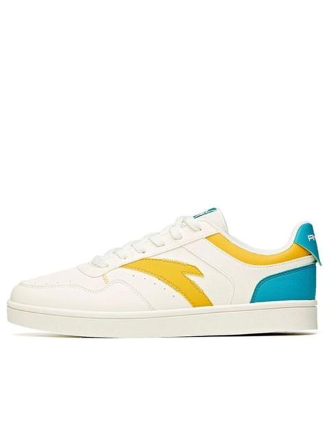 ANTA Skateboarding Shoes 'White Yellow Blue' 912118009-6