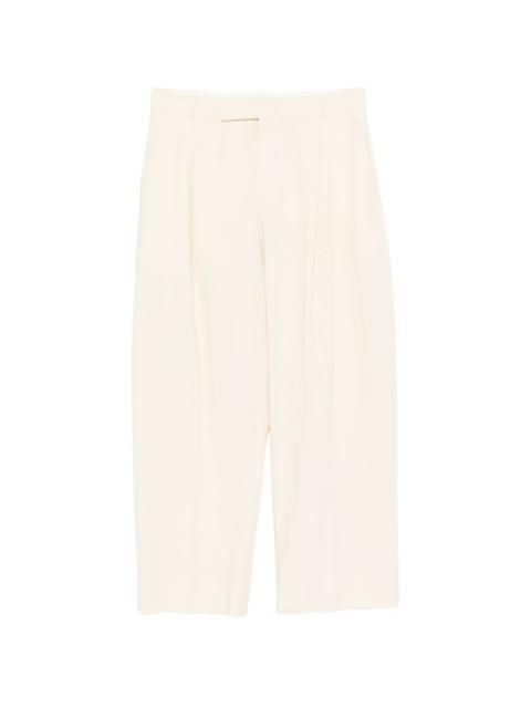pleated trousers