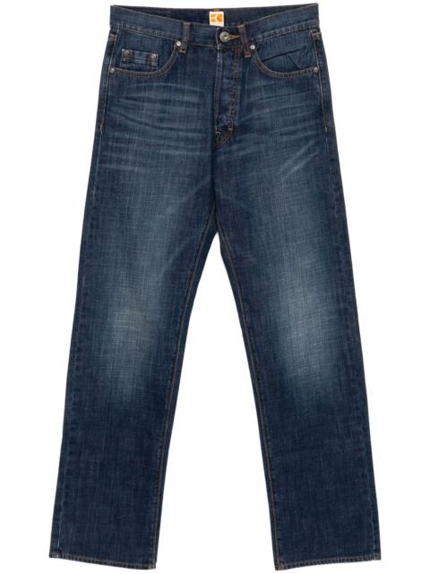 straight-leg jeans