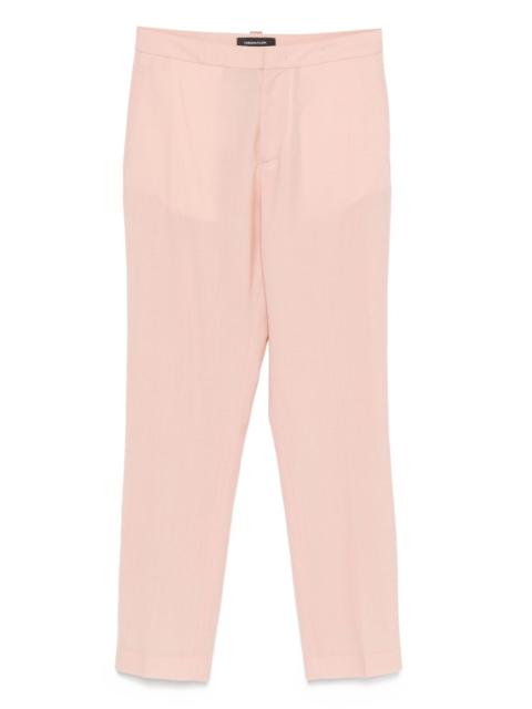 straight-leg trousers