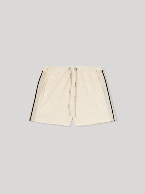 MONOGRAM TERRY SHORTS