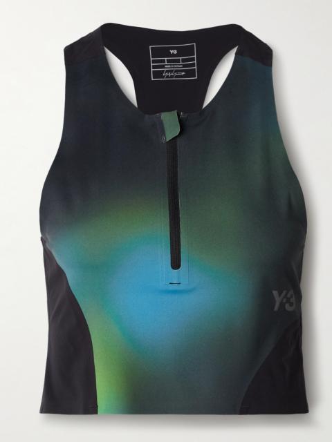 + Y-3 Cropped Stretch Recycled Tank