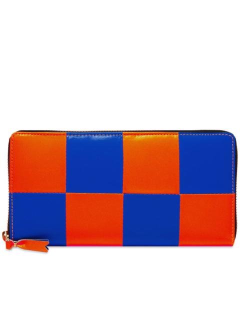 Comme des Garcons Sa0110Fs Fluo Squares Zip Wallet