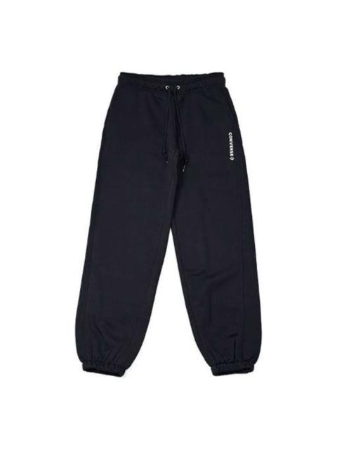 (WMNS) Converse Knit Pants 'Black' 10022004-A01