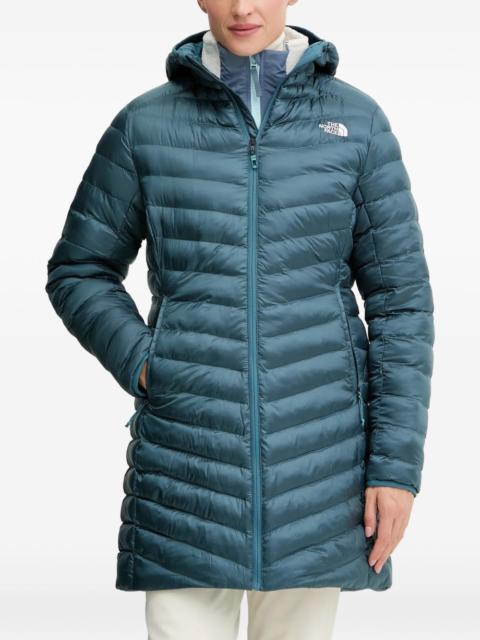 Huila hooded quilted parka coat