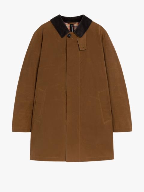 NORFOLK BROWN WAXED COTTON COAT