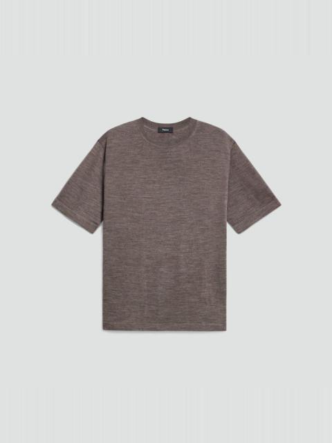 Relaxed Sweater Tee in Regal Wool