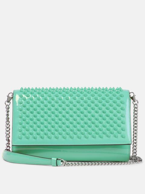 Paloma Small embellished leather clutch