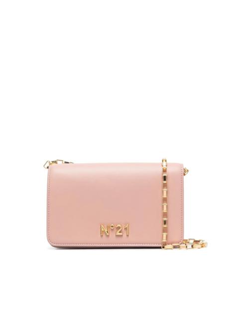 logo plaque crossbody bag