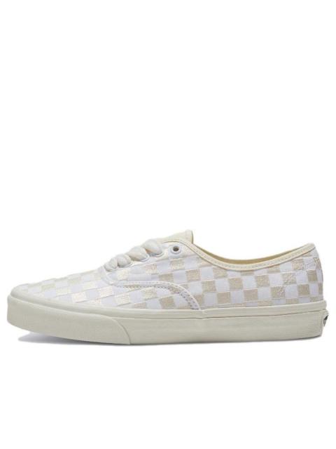 Vans Authentic 'Embroidered Checkerboard White' VN0009PVCJD