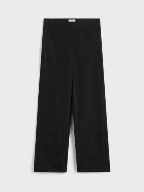 Twisted seam trousers black