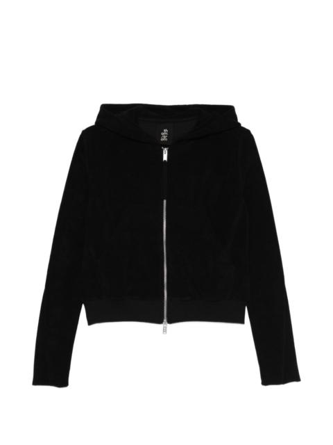 zip-up hoodie