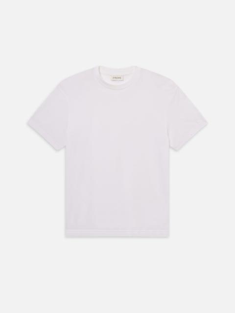 Light Cotton Tee in White