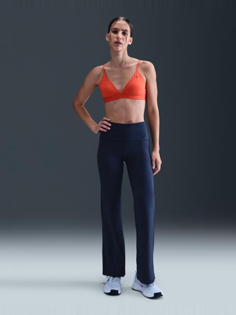 Nike One Women's Dri-FIT High-Waisted Fold-Over Pants