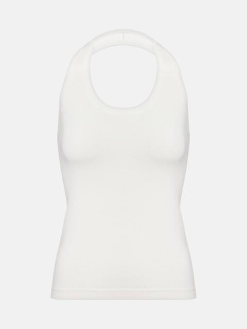 N°409 Jerry cotton and cashmere tank top