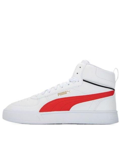 PUMA Caven Mid 'White Red' 385843-09