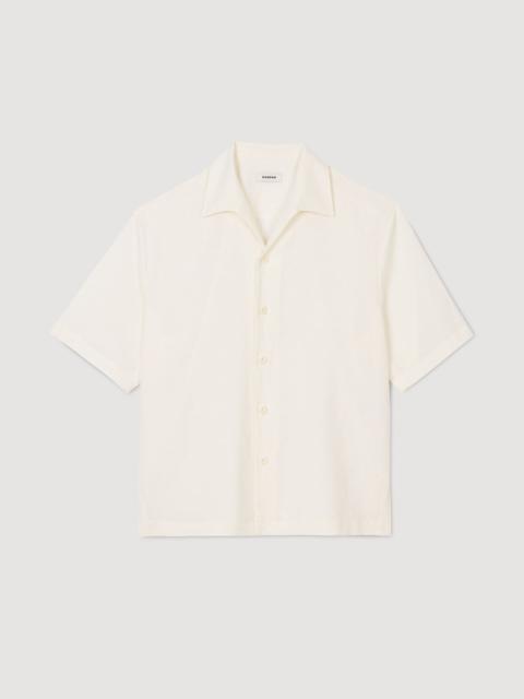 COTTON AND LINEN SHIRT