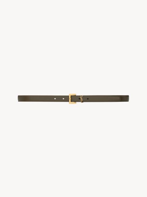 CASSANDRE THIN BELT IN SMOOTH LEATHER