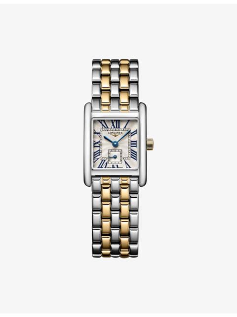 L5.200.5.70.7 Mini DolceVita 18ct Yellow-Gold And Stainless-Steel Quartz Watch